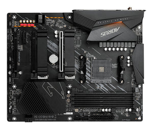 GIGABYTE B550 AORUS ELITE AX V2 Carte mère - Processeurs AMD Ryzen 5000, VRM 12+2 phases, jusqu'à 4733 MHz DDR4, 1xPCIe 4.0 + 1xPCIe 3.0 M.2, Wi-Fi 6E, LAN 2.5GbE, USB 3.2 Gen 2