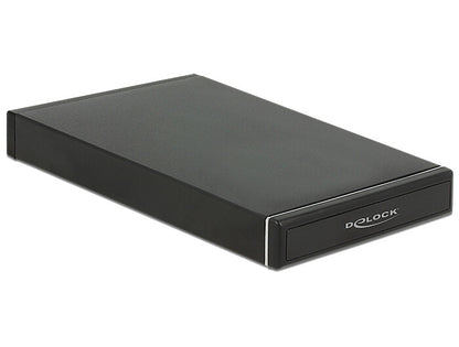 DeLOCK 47226 Boîtier de disques de stockage Boîtier disque dur/SSD Noir 2.5"