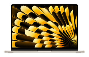 Apple MacBook Air Apple M M4 Ordinateur portable 34,5 cm (13.6") 16 Go 256 Go SSD Wi-Fi 6E (802.11ax) macOS Sequoia Beige