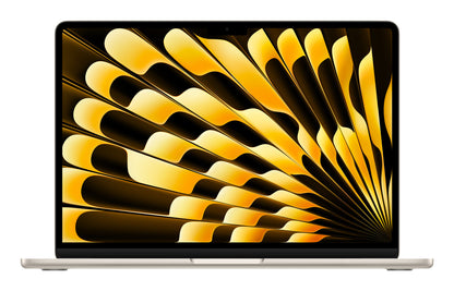 Apple MacBook Air Apple M M4 Ordinateur portable 34,5 cm (13.6") 16 Go 256 Go SSD Wi-Fi 6E (802.11ax) macOS Sequoia Beige