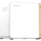 QNAP TS-462-4G serveur de stockage NAS Tower Intel® Celeron® N4505 4 Go DDR4 0 To QNAP QTS Blanc