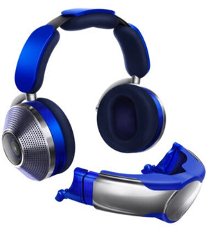 Dyson Zone Casque Avec fil &sans fil Arceau Appels/Musique USB Type-C Bluetooth Bleu