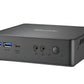 Shuttle XPC Nano PC NC40U, Intel Celeron 7305U, 1x HDMI, 1x DP,1xUSB-C/DP, 6x USB3.2, 1x 2.5" bay, 2x M.2, 1x LAN, RAID, fonctionnement permanent 24/7, attaches VESA