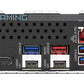 GIGABYTE X870 GAMING X WIFI7 Carte Mère - Prend en charge les processeurs AMD Ryzen 9000, 16+2+2 phases VRM, jusqu'à 8000MHz DDR5 (OC), 1xPCIe 5.0 + 2xPCIe 4.0, Wi-Fi 7, LAN 2,5GbE, USB 4