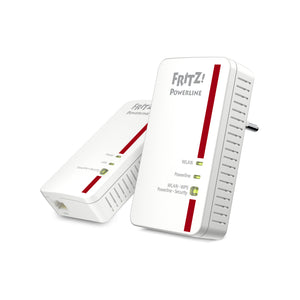Powerline FRITZ! 1240E WLAN Set 1200 Mbit/s Ethernet/LAN Wifi Blanc 1 pièce(s)