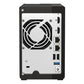QNAP TS-253E NAS Tower Intel® Celeron® J6412 8 Go 0 To QNAP QTS Noir