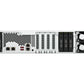 QNAP TS-H3077AFU-R7-64G serveur de stockage NAS Rack (2 U) AMD Ryzen™ 5 64 Go DDR5 0 To QuTS hero Noir, Métallique