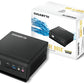GIGABYTE GB-BLPD-5005R barebone PC/ poste de travail Noir J5005 BGA 1090 1,5 GHz