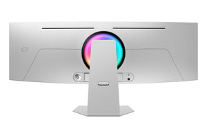 Samsung G95SD écran plat de PC 124,5 cm (49") 5120 x 1440 pixels Dual QHD OLED Argent