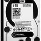 Western Digital Black disque dur 1 To 7200 tr/min 64 Mo 3.5" Série ATA III