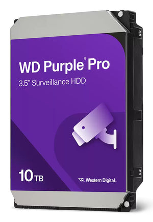 Western Digital Purple Pro WD102PURP disque dur 10 To 7200 tr/min 512 Mo 3.5" Série ATA III