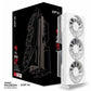 XFX RX-96TS316W7 carte graphique AMD Radeon RX 9060 XT 16 Go GDDR6