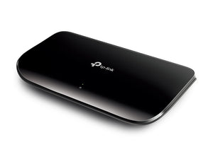 TP-Link TL-SG1008D commutateur réseau Non-géré Gigabit Ethernet (10/100/1000) Noir