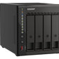 QNAP QVP-41C serveur de stockage NAS Tower Intel® Celeron® J6412 8 Go DDR4 0 To Noir