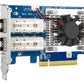 QNAP Carte d'extension réseau double port SFP+ 10 GbE