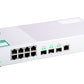 QNAP QSW-308-1C commutateur réseau Non-géré Gigabit Ethernet (10/100/1000) Blanc