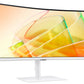 Samsung S65TC écran plat de PC 86,4 cm (34") 3440 x 1440 pixels UltraWide Quad HD LED Blanc