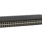 NETGEAR GS348 Non-géré Gigabit Ethernet (10/100/1000) 1U Noir