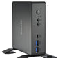 Shuttle XPC Nano PC NC40U, Intel Celeron 7305U, 1x HDMI, 1x DP,1xUSB-C/DP, 6x USB3.2, 1x 2.5" bay, 2x M.2, 1x LAN, RAID, fonctionnement permanent 24/7, attaches VESA