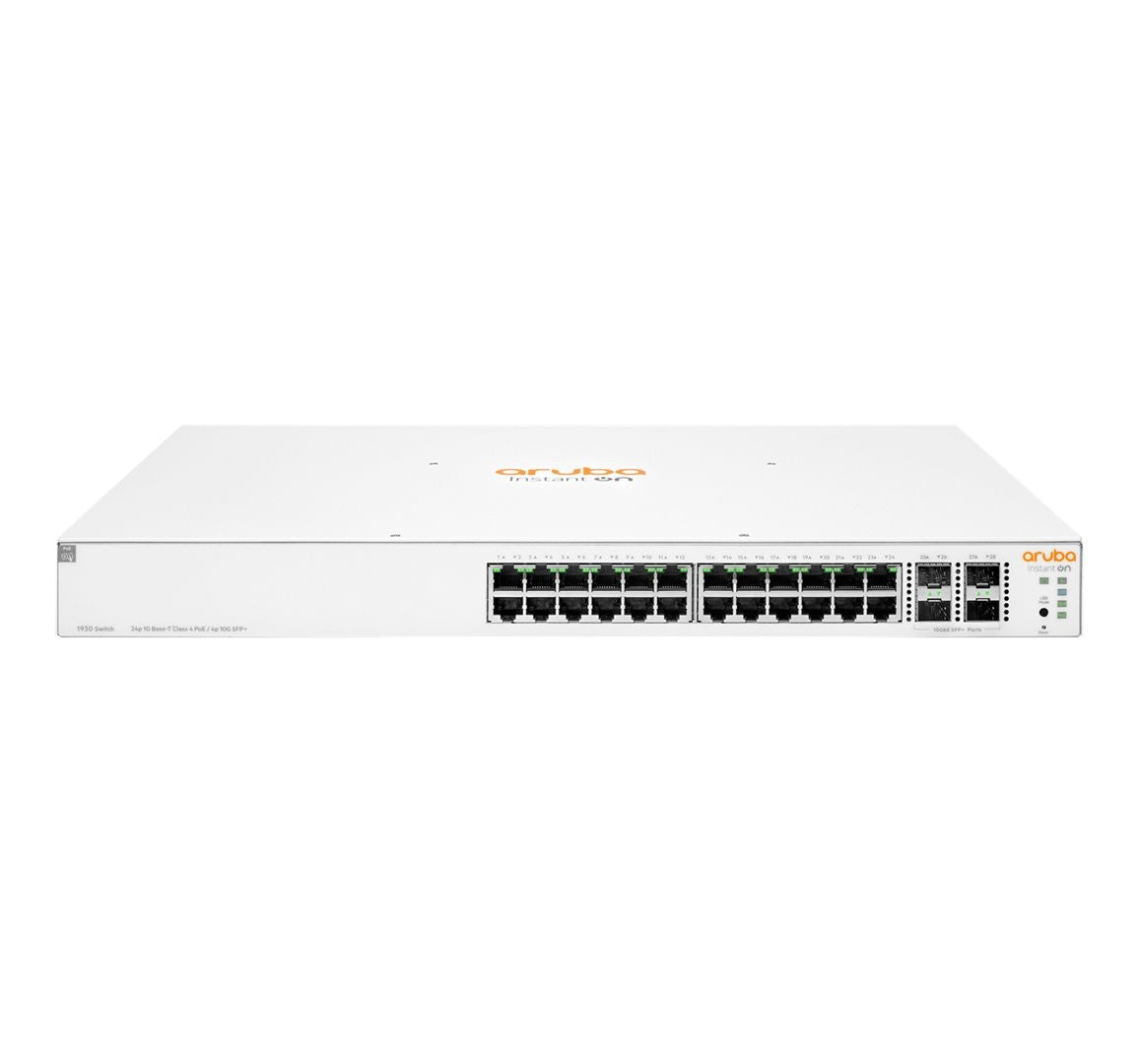 HPE Aruba Switch 1930 24G 24xGBit/4xSFP+ PoE 370W JL684B Aruba Instant On_59508.jpg