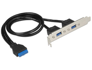 DeLOCK 84836 carte et adaptateur d'interfaces Interne USB 3.2 Gen 1 (3.1 Gen 1)