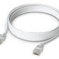 Ubiquiti UACC-Cable-Patch-EL-5M-W câble de réseau Translucide, Blanc Cat6