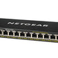 NETGEAR GS316PP Non-géré Gigabit Ethernet (10/100/1000) Connexion Ethernet, supportant l'alimentation via ce port (PoE) Noir