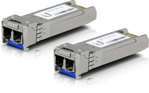 Ubiquiti UACC-OM-SM-10G-D-2 module émetteur-récepteur de réseau Fibre optique 10000 Mbit/s SFP+ 1310 nm