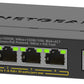 NETGEAR 5-Port Gigabit Ethernet PoE+ Plus Switch (GS305EP) Géré L2/L3 Gigabit Ethernet (10/100/1000) Connexion Ethernet, supportant l'alimentation via ce port (PoE) Noir