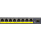 NETGEAR GS110TP Géré L2/L3/L4 Gigabit Ethernet (10/100/1000) Connexion Ethernet, supportant l'alimentation via ce port (PoE) Gris