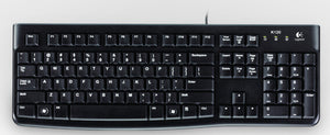 Logitech Keyboard K120 for Business clavier Bureau USB QWERTZ Suisse Noir