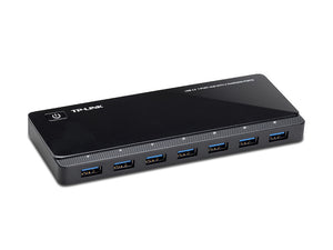 TP-Link UH720 hub & concentrateur USB 3.2 Gen 1 (3.1 Gen 1) Micro-B 5000 Mbit/s Noir