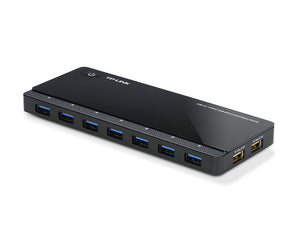 TP-Link UH720 hub & concentrateur USB 3.2 Gen 1 (3.1 Gen 1) Micro-B 5000 Mbit/s Noir