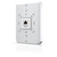 Ubiquiti Unifi 6 In-Wall 4800 Mbit/s Blanc Connexion Ethernet, supportant l'alimentation via ce port (PoE)