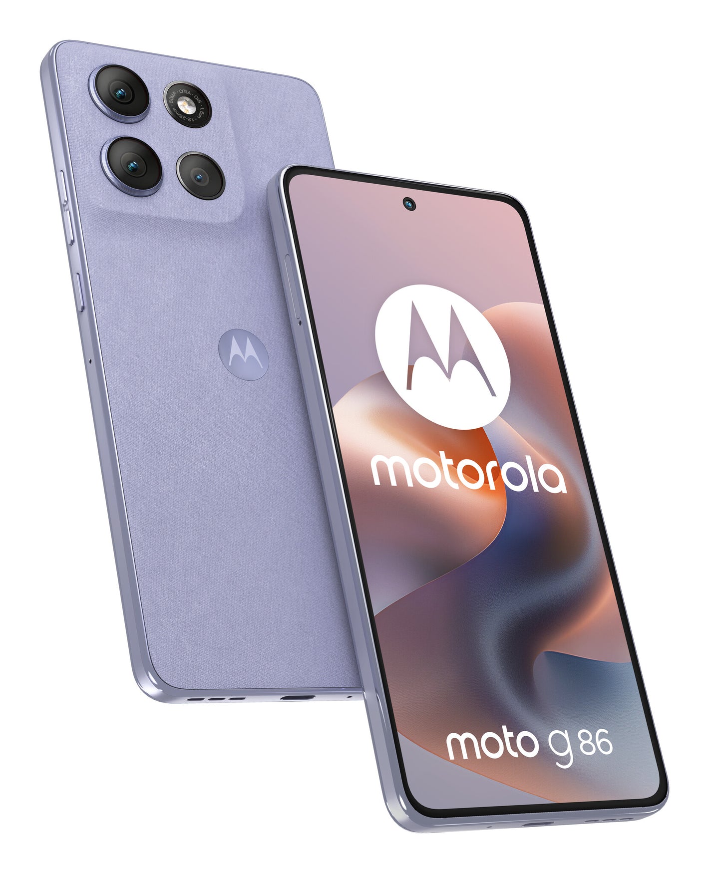 Motorola moto g86 5G 16,9 cm (6.67") Double SIM Android 15 USB Type-C 8 Go 256 Go 5200 mAh Lilas