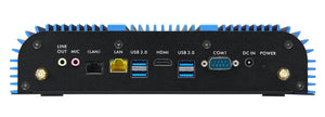 Shuttle BPCAL02-i3 Box-PC industriel, Core i3-1215U , 2x SO-DIMM, 2x LAN, 1x COM, 1xHDMI,4x USB, fanless, fonctionnement permanent 24/7