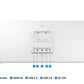 Samsung M80D écran plat de PC 81,3 cm (32") 3840 x 2160 pixels 4K Ultra HD LED Blanc