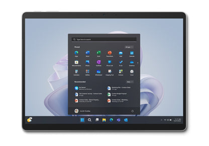 Microsoft Surface Pro 9 Intel® Core™ i5 256 Go 33 cm (13") 16 Go Wi-Fi 6E (802.11ax) Windows 11 Pro Platine