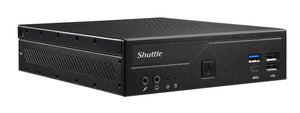 Shuttle Slim PC DH610, S1700, 1x HDMI, 2x DP, 1x 2.5", 2x M.2, 2x LAN (Intel 1G + 2.5G), 2x COM, fonctionnement permanent 24/7, attaches VESA
