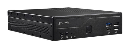 Shuttle Slim PC DH610, S1700, 1x HDMI, 2x DP, 1x 2.5", 2x M.2, 2x LAN (Intel 1G + 2.5G), 2x COM, fonctionnement permanent 24/7, attaches VESA