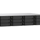 QNAP TS-1273AU-RP-8G serveur de stockage NAS Rack (2 U) Ryzen Embedded V1500B 8 Go DDR4 0 To QNAP QTS Aluminium, Noir