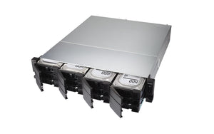 QNAP TS-H1886XU-RP-R2 NAS Rack (3 U) Intel® Xeon® D D-1622 32 Go DDR4 0 To QuTS hero Noir, Gris