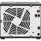 QNAP TS-H973AX NAS Tower Ryzen Embedded V1500B 8 Go DDR4 0 To QuTS hero Noir