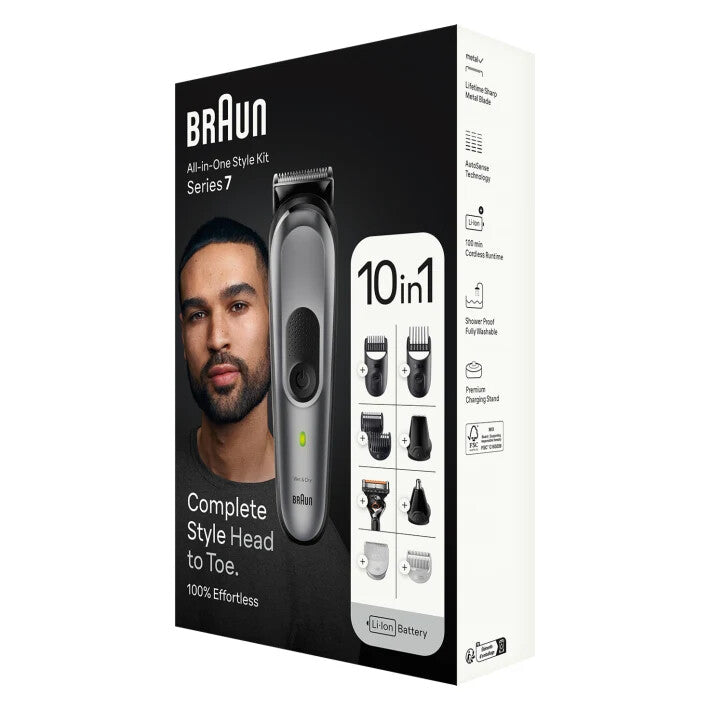 Braun MGK7420 tondeuse à cheveux Noir Lithium-Ion (Li-Ion)