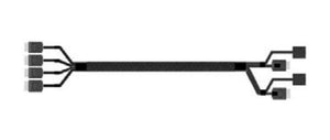 Intel A2U4PSWCXCXK1 câble Serial Attached SCSI (SAS) 0,755 m Noir
