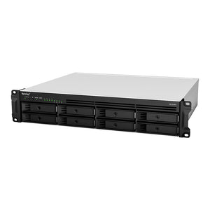 Synology RackStation RS1221RP+ serveur de stockage NAS Rack (2 U) Ryzen Embedded V1500B 4 Go DDR4 0 To DiskStation Manager Noir