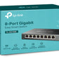 TP-Link TL-SG108E commutateur réseau Géré L2 Gigabit Ethernet (10/100/1000) Noir