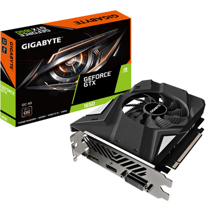 GIGABYTE GV-N1656OC-4GD 2.0 carte graphique NVIDIA GeForce GTX 1650 4 Go GDDR6