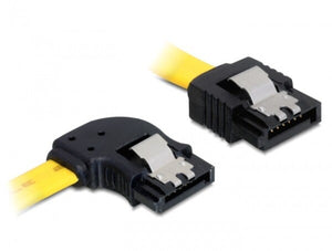 DeLOCK 0.3m SATA M/M câble SATA 0,3 m Jaune