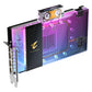 GIGABYTE AORUS GeForce RTX 5090 XTREME WATERFORCE WB 32G Carte Graphique - 32 Go GDDR7, 512 bits, PCI-E 5.0, 2655 MHz Fréquence du Cœur, 3 x DP 2.1a, 1 x HDMI 2.1b, NVIDIA DLSS 4, GV-N5090AORUSX WB-32GD